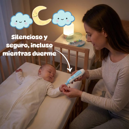 Lima eléctrica infantil para uñas